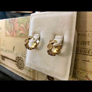 Kate Spade Gold Hoops